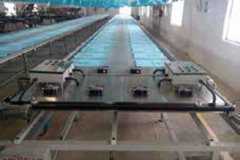 Printing Table with on Line Dryer
